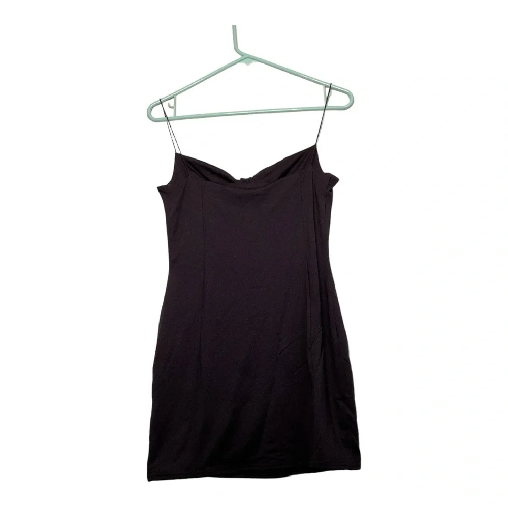 Women’s NWT‎ Meshki Misty Contour mini dress in black, size large